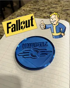 Fallout Vault Tec Coaster