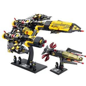 Display Stand for LEGO 10355 Blacktron Renegade / 40580 Blacktron Cruiser
