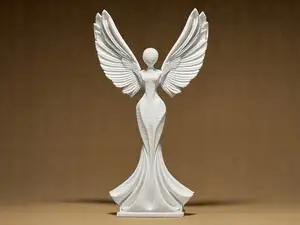 Modern Angel Statuette