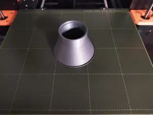 Ground coffee funnel for coffee machine filter