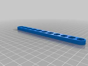 12 to 14 mm nut trap test print by .2 mm steps
