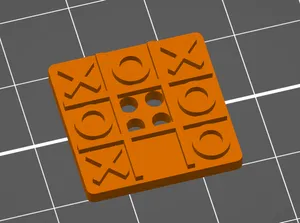 Tic-Tac-Toe Button