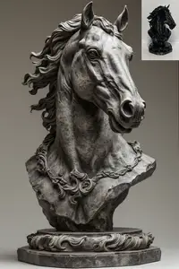 Horse Bust #2