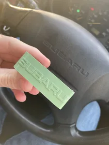 Subaru vanity mirror flap hold clip.