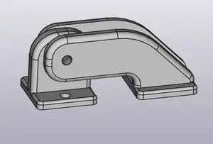 RC landing flaps hinge - Ver.1
