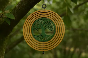 Rotating Wind Chime – Tree of Life