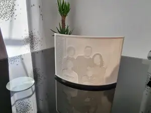 LITHOPHANE FRAME / STAND CURVED