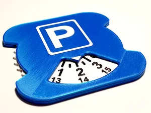 Parking disc/clock mini