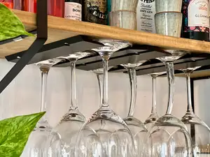 gimme some wine (glass holder)