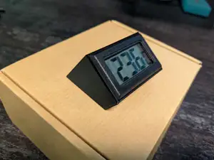 Basic thermometer housing (30 degree angled)