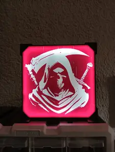 Death Lamp/Deco (DIY) With Easy Solution To Change Front !