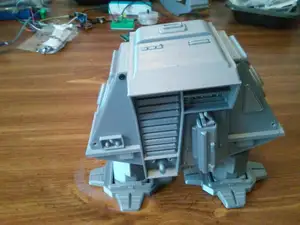 Rocking Body Walking Robot Drone #5 steerable version