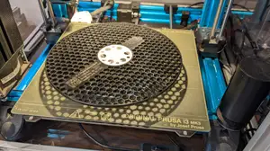 Airbrush rotary disk - Prusament spool reuse - Remix easy fit