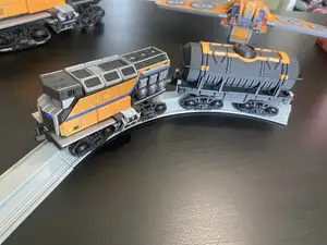 Satisfactory Train Cart + Tracks