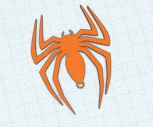 Spiderman Keychain Logo 1 Spider-man