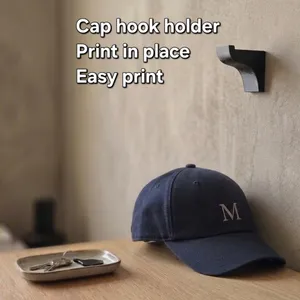 Cap hook holder - easy print - print in place