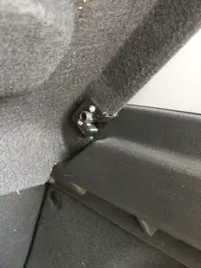 clip for citroen c3 backshelf