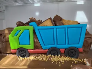 Dumpster Truck Fondant Cutter for Cake