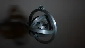 Christmas Gyro Ball