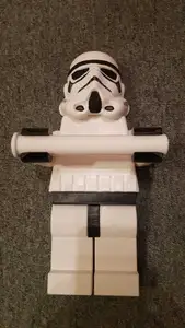 Stormtrooper Lego Toilet Paper Holder - full and reworked