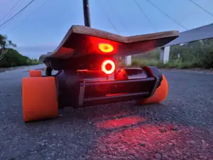 Skateboard Tail Light Mount