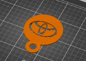 Toyota logo for coffee