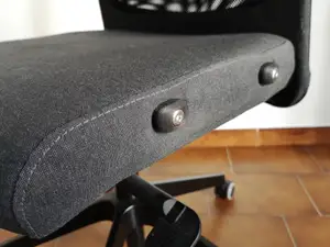IKEA Markus armrest mount cap & fabric clamp