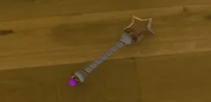 Magic rattle wand