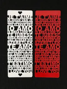 I love you - Bookmark