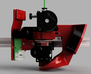 CR-6 stock or MicroSwiss hotend & Orbiter V1.5 extruder direct drive mount direct on the CR6 strain gauge.