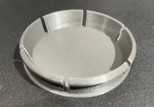 einfache Radnabenabdeckung / Wheel center cap for 54mm hub bore wheels