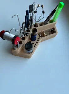 Fly tying tool organiser