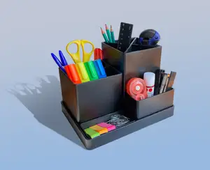 Yet another modular desk organizer