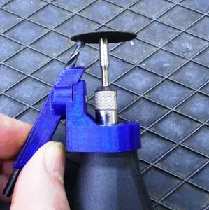 Drill Bit Sharpener for Dremel with Relief Angle