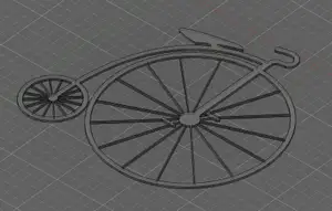 Bike for scrapbooking