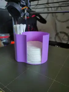 Cotton Swab and Pad Organizer