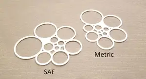 Circle Drawing Templates - SAE & Metric