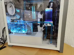 Vertical GPU Riser Support for Corsair 5000 Series