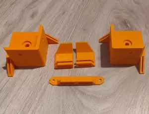 Prusa Enclosure parts for 2mm plexiglass