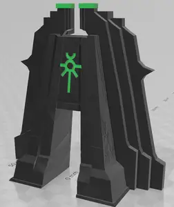 DIY - Necron Entrances - WH40k