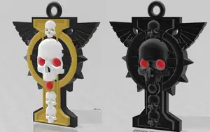 Inquisitorial Rosette (cosplay) - WH40k