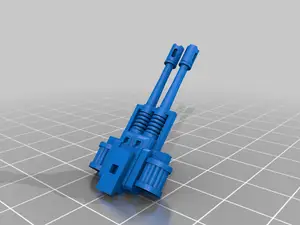 Hull-mounted weapons for the Landraider Mk.1 like vehicle - WH40k