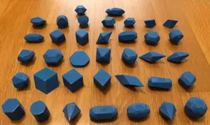 Dana Crystal Models - hexagonal/trigonal
