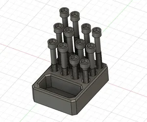 M8 screw and washer holder