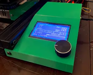Two piece Mega Zero enclosure for Creality v4 board or SKR Mini-E3