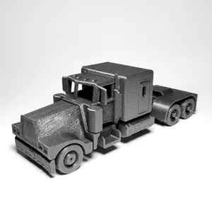 Print in Place Peterbilt 359 Truck