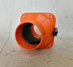 63mm / 2½" Ball Valve Type Non-Clog Blast Gate for Workshop Dust Extraction Network