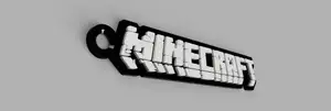 Minecraft Key Ring