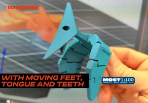 FlexiDinos Bertha the flexi Pterodactyl print in place articulated dinosaur