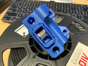Tensioner puck for LDO Gates GT2 6mm 16T idlers (or any idler up to 10mm wide) Revised X-axis